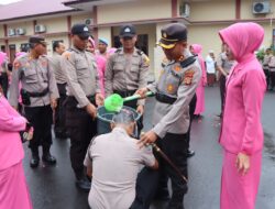 Kapolres Bireuen Pimpin Korps Raport Kenaikan Pangkat 28 Personil