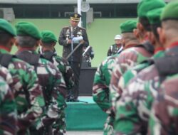 Dandim Irup Pada Upacara Hari Lahir Pancasila di Makodim 0617/Majalengka