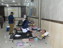 Polres Bondowoso Menggelar Giat Donor Darah Dalam Rangka Hari Bhayangkara ke 78 Tahun 2024