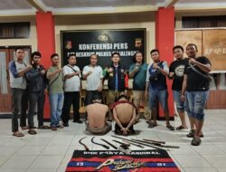 Sat Reskrim Polres Majalengka Amankan Pelaku Pencurian dengan Kekerasan yang Libatkan Geng Motor
