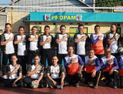 Kapolres Majalengka Membuka Turnamen Volly Ball Kapolres Cup Antar Fungsi dan Polsek dalam Rangka HUT Bhayangkara ke-78