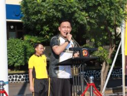 Kapolres Majalengka Membuka Turnamen Volly Ball Kapolres Cup Antar Fungsi dan Polsek dalam Rangka HUT Bhayangkara ke-78