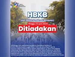 Ada Lomba Marathon, CFD Sudirman-Thamrin Ditiadakan Pada 23 Juni 2024