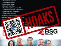 [HOAKS] Program Berhadiah dari Bank SulutGo