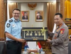 Kapolri dan Kepala Kepolisian Australia Bahas Kerja Sama Penegakan Hukum Transnasional