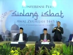 Resmi, Pemerintah Tetapkan Idul Adha 1445 H Jatuh Pada 17 Juni 2024