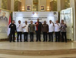Dukung Kelancaran PON XXI Tahun 2024, Kemenpora Lakukan Penandatanganan PKS dengan KONI Pusat, PB PON Aceh dan Sumut