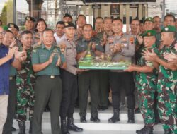 Puluhan Anggota Kodim Boyolali Datangi Mapolres Boyolali