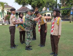 Saka Wira Kartika Kodim 0726/Sukoharjo Gelar Perjusami Dan Pengukuhan Anggota Saka Wira Kartika Angkatan III