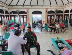 Babinsa Danukusuman, Walaupun Setetes Darah Namun Mampu Menyelamatkan Orang Lain