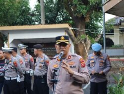 Wakapolres Majalengka Pimpin Pengamanan Aksi Unjuk Rasa di Kantor Bawaslu