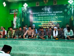Wakili Dandim, Danramil 1708/Sukahaji Hadiri Perayaan Tahun Baru Hijriyah