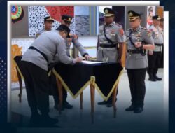 Kapolda Aceh Pimpin Upacara Sertijab Kabidkeu dan Tujuh Kapolres