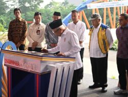 Wakil Presiden RI, Resmikan Jalan Tol Cimanggis–Cibitung.