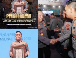 Kapolres Bogor Raih Penghargaan KAPOLRI dalam Hal Pelayanan Prima dan Predikat Zona Integritas Terbaik
