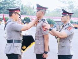 Kapolda Sumsel Irjen A Rachmad Wibowo Lantik 167 Bintara Polri Lulusan Pendidikan Pembentukan di SPN Betung