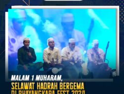 Malam 1 Muharam, Selawat Hadrah Bergema di Bhayangkara Fest 2024.
