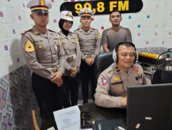 Sat Lantas Polres Majalengka Gelar Talk Show di Radio Radika untuk Ops Patuh Lodaya 2024