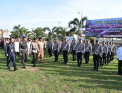 Polres Bireuen Gelar Apel Pasukan Dalam Rangka Operasi Patuh Seulawah 2024