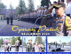 Wakapolres Bener Meriah Pimpin Apel Gelar Pasukan Operasi Patuh Seulawah 2024