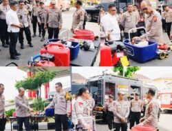 Pastikan Siap Dukung Antisipasi Karhutla, Kapolda Sumsel Periksa Kendaraan dan Sarana Peralatan Pemadam Api