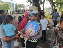 Sat Lantas Res Lhokseumawe Gelar “Jum’at Barokah” Bersama Komunitas dalam rangka Operasi Patuh Selawah 2024
