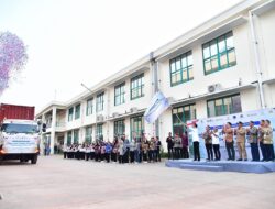 Presiden Jokowi, Meresmikan Kawasan Industri Terpadu Batang di Kabupaten Batang.