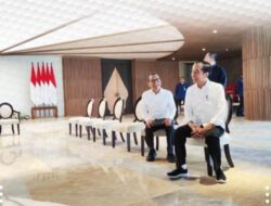 Hari Pertama Kerja di IKN, Presiden Jokowi Rapat dengan Otorita IKN dan Menhub.