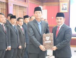 Pj Bupati, Dedi Supandi Lantik Penjabat Sekda Majalengka Aeron Randi