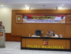 Kapolres Majalengka Buka Pelatihan Pra Operasi Antik Lodaya 2024