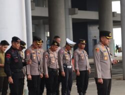 Kapolres Majalengka Pimpin Apel Kesiapan Pengamanan Jalur VVIP Kunjungan Wakil Presiden RI
