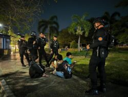 Patroli Sat Samapta Polres Majalengka Sambangi Muda-Mudi untuk Wujudkan Kamtibmas Kondusif