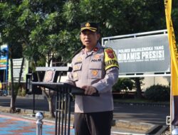 Waka Polres Majalengka Kompol Asep Agustoni Pimpin Apel Pagi di Polres Majalengka