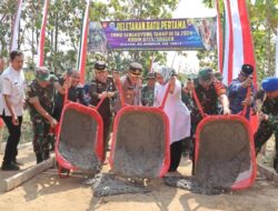 Buka TMMD Pare Mondokan, Bupati Sragen Puji Letkol Inf Yoga