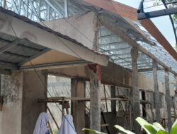 Rehabilitasi Ruang Belajar SMAN 1 Kasokandel Diduga di Pihak ketigakan, Tatang Ketua P2S No Coment.