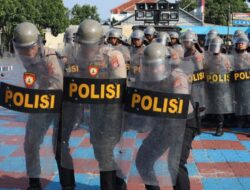Sat Samapta Polres Majalengka Gelar Latihan Dalmas untuk Persiapan Pengamanan Pilkada 2024