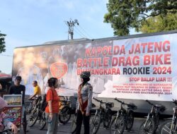 Tampung Aspirasi Anak Muda, Kapolda Jateng Gelar Battle Drag Bike Bhayangkara Rookie di Solo