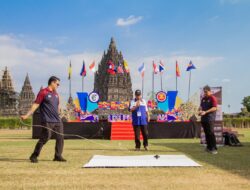 Candi Prambanan Jadi Saksi Penampilan Olahraga Tradisional Negara-negara ASEAN di ASEAN Sport Day 2024