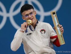 Ukir Sejarah Emas untuk Indonesia di Olimpiade 2024 Paris, Rizky Juniansyah: Ini untuk Masyarakat, Keluarga dan Kado HUT ke-79 RI