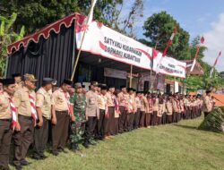 Batituud Koramil Maja Menghadiri Pembukaan Perkemahan Jambore Ranting di Buper Mandala Kriti