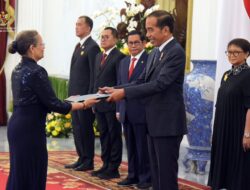 Presiden Jokowi, Terima Surat Kepercayaan dari Duta Besar Luar Biasa dan Berkuasa Penuh untuk Republik Indonesia