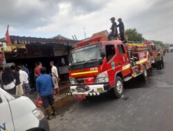 Satu Unit Bengkel Hangus Terbakar di Jatiwangi – Majalengka