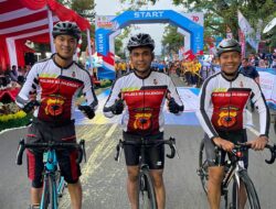 Personel Polres Majalengka Ikuti Lodaya Siliwangi Ride 2024