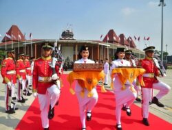 Empat Pemudi Indonesia, Membawa Bendera dari Monas ke Ibu Kota Nusantara.