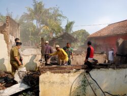 Kebakaran Rumah di Lemahsugih-Majalengka, Diduga Akibat Konsleting Listrik