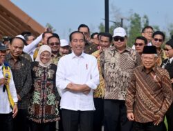 Embung MBH Menjadi Saksi kedatangan Presiden Joko Widodo