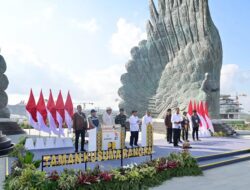 Presiden Joko Widodo, Resmikan Taman Kusuma Bangsa di IKN.