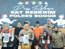 Polri Amankan Pelaku KDRT Selebgram di Bogor