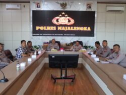 Wakapolres Majalengka Ikuti Lat Pra Ops Mantap Praja Lodaya 2024 melalui Vicon, Siapkan Kesiapan Pengamanan Pilkada