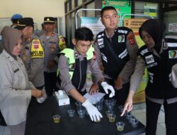 Polres Majalengka Gelar Tes Urine Dadakan untuk PJU, Kapolsek, dan Seluruh Personel
